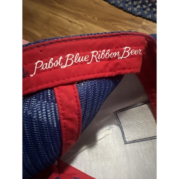 O'Neill Pabst Blue Ribbon Beer Trucker Cap SnapBack - Picture 5 of 7